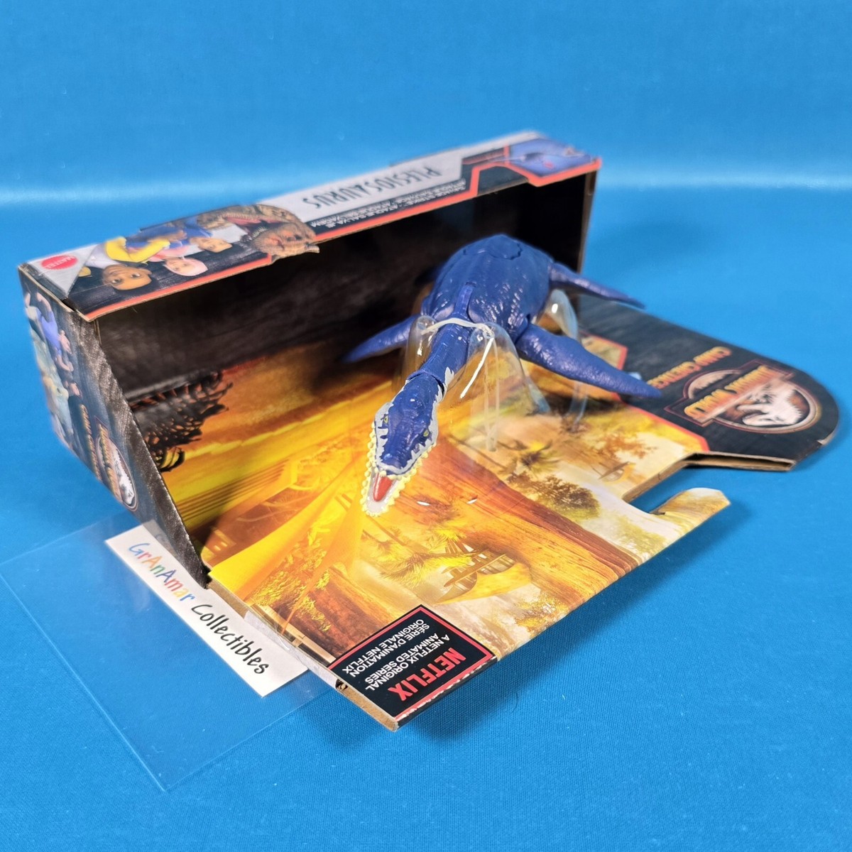 Jurassic World Savage Strike PLESIOSAURUS Dinosaur Camp Cretaceous