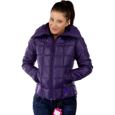 Relish Damen Steppjacke Winterjacke dicke Jacke gepolsterter Kragen
