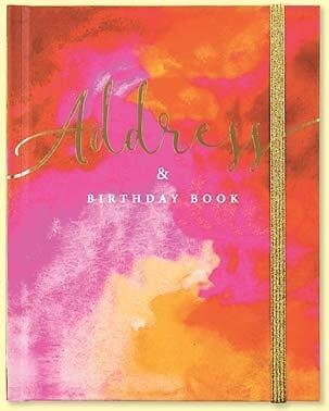 Rachel Ellen Addresses & Birthday Book Organiser - Great Handbag Size Organiser
