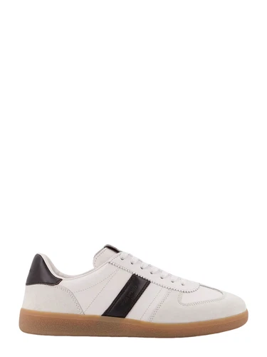 TOM FORD Archer White Leather Low Top Sneakers New