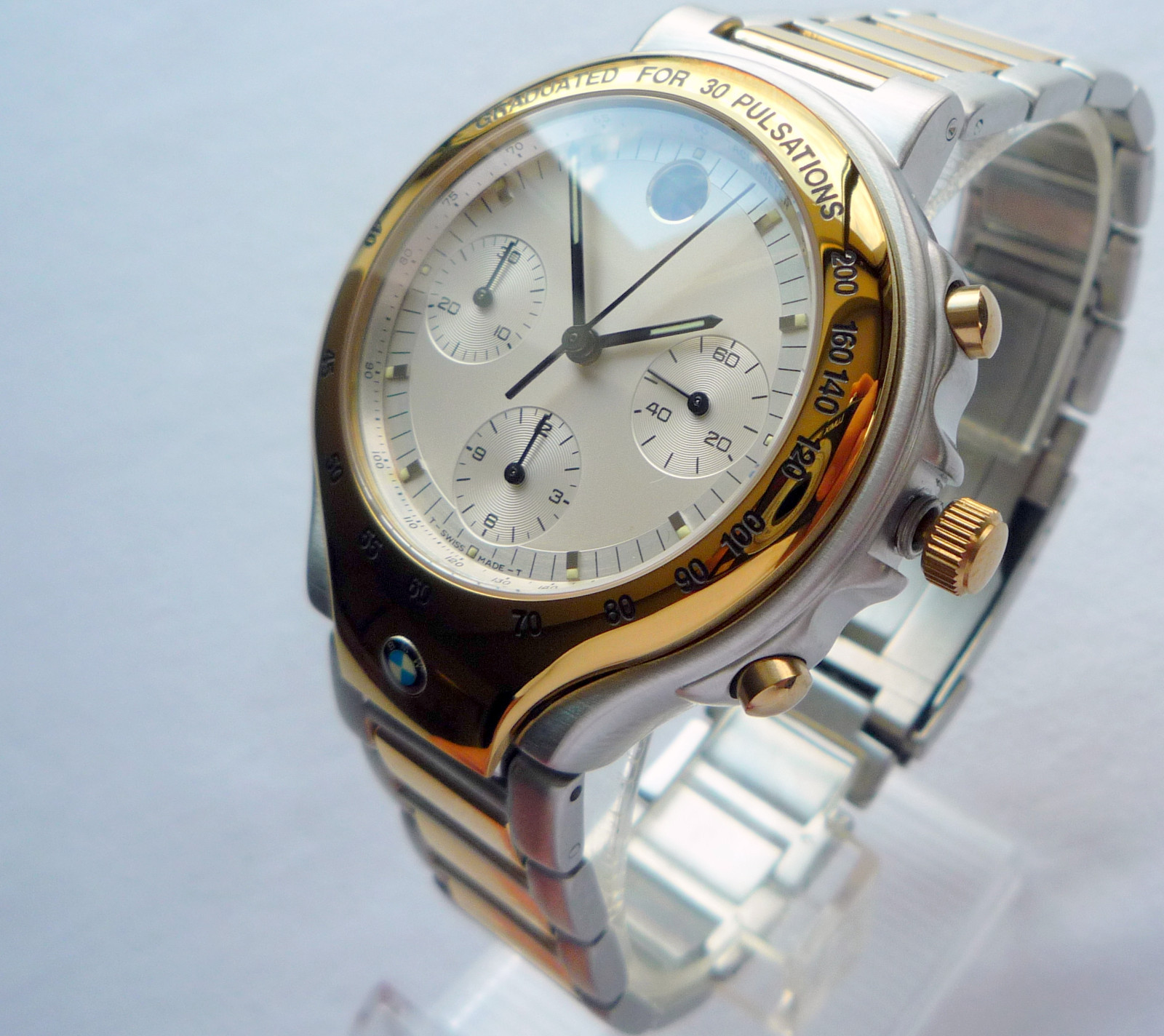 Classic BMW Car M Style Automatic Chronograph Watch Power 