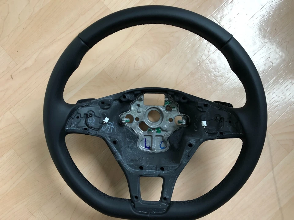 Vw Crafter T6 Bus Transporter Golf 7 Polo 2G Leder Lenkrad Schaltwippen DSG - Bild 2 von 4