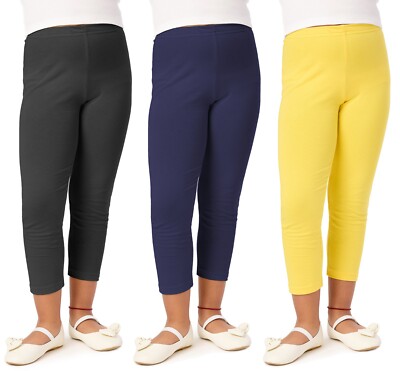 Merry Style Kinder Mädchen Bunte 3/4 Leggings aus Viskose weich bequem MS10-131