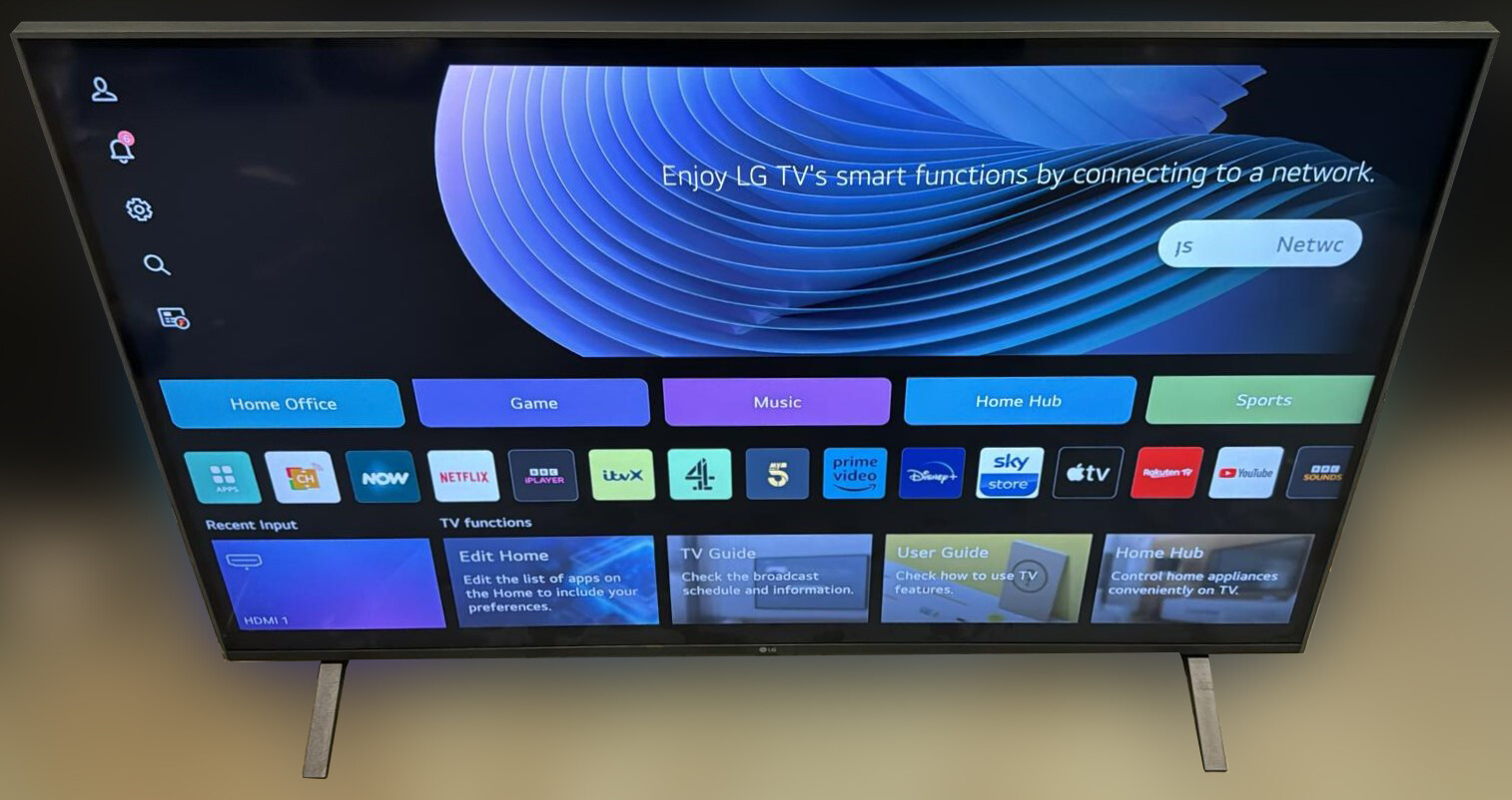 LG 43UR78006LK 43" Smart 4K Ultra HD HDR LED TV eBay