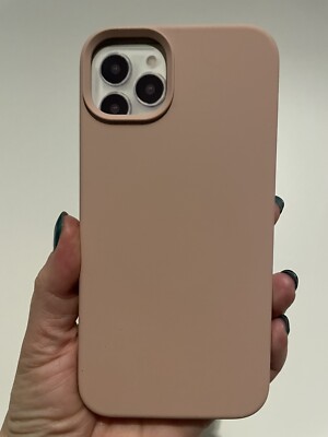 iPhone 14 Plus 6.7 Silikon Case für mit MagSafe Stoßfest Fallschutz - Pink