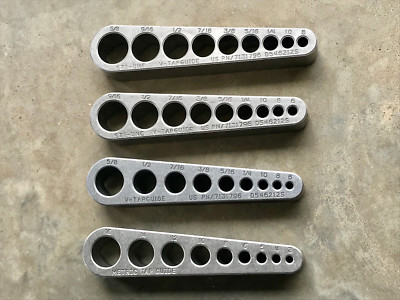 Big Gator Tools - TAPSET - Big Gator Tap Set - 4 Piece Tap Guides - Tapping Jig