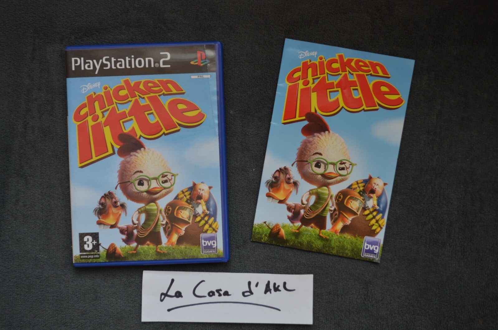 Chicken Little complet sur Playstation 2 - PS2 FR