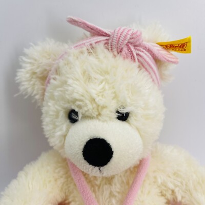 Ours En Peluche Lolita Lempicka 31 Cm - Collection Luxe, Foulard Logo, édition Rare