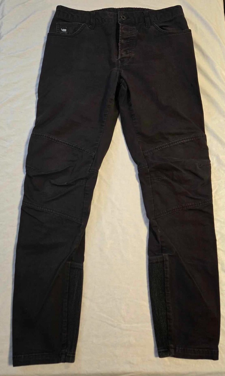 パンツ G-STAR RAW MOTAC-X DECONSTRUCTED LOOSE MOTAC-X DECONSTRUCTED Loose Cropped Higa Black