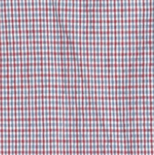 Barneys New York Rojo/Azul Cuadros Seersucker Talla L Foto 3 de 3