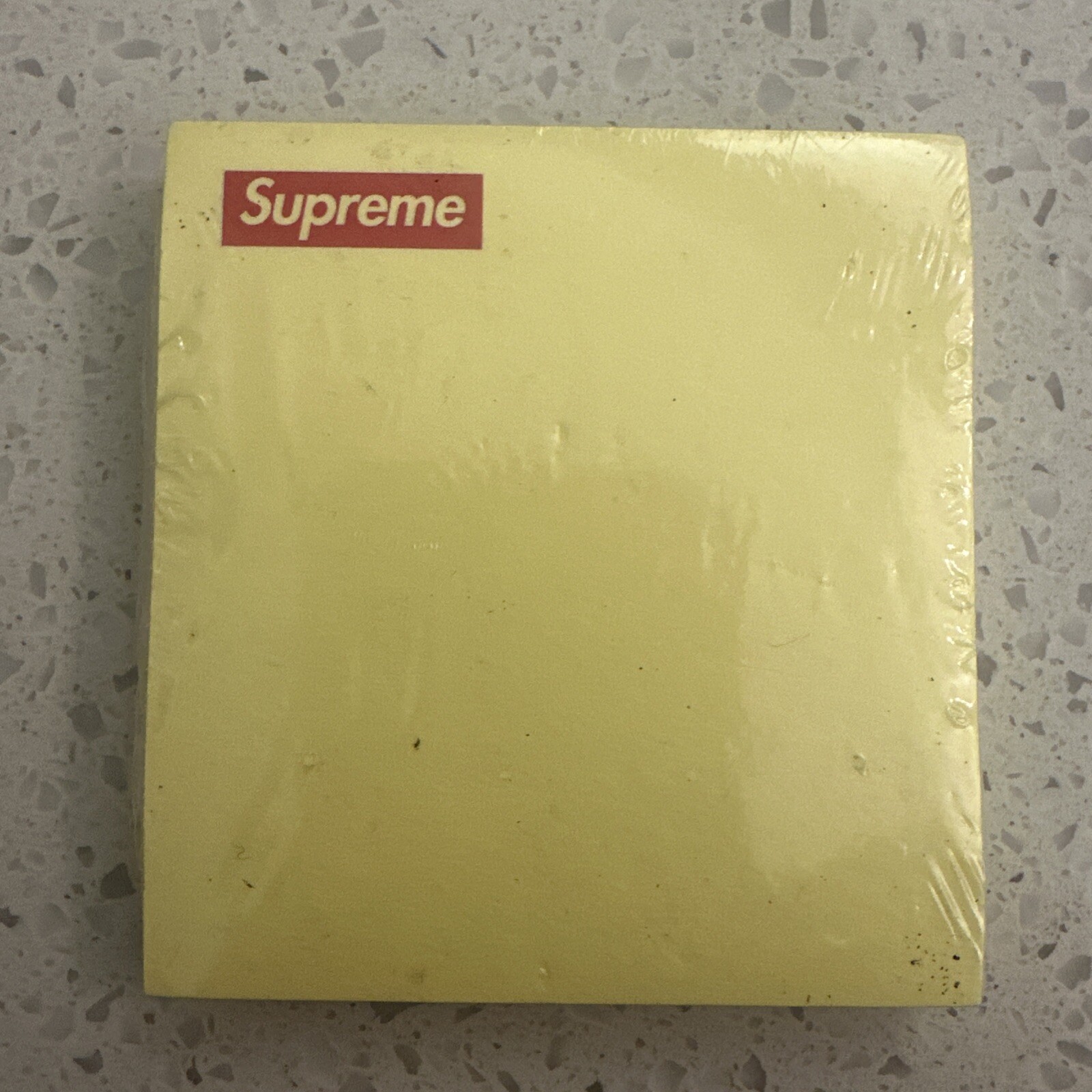 Supreme Yellow Post It Sticky Notes Accessories accessory box logo Bogo FW/ 2014-image