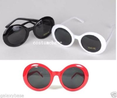 Cool Nirvana Kurt Cobain Stile Clout Occhiali Da Sole, Bianco | IT - Foto 2