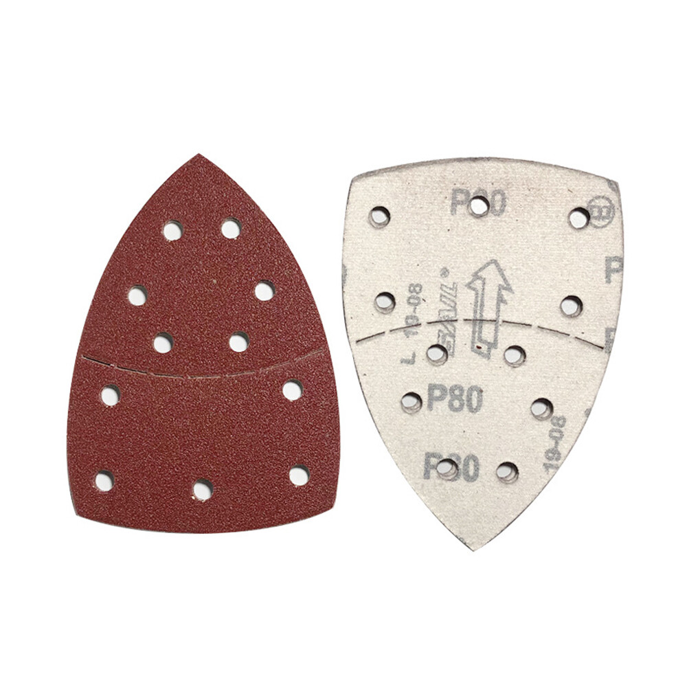 Sander Abrasive Paper Sandpaper Pads Mouse Sanding Sheets For Bosch PSM