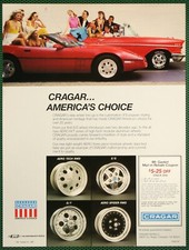 Cragar Custom Wheels Mags Aero Tech Gt Aero Spider Es Vintage Print Ad 1987 Cragar Custom Wheels Mags Aero Tech Gt Aero Spider Es Vintage Print Ad 1987