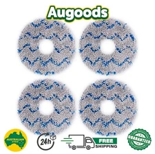 4 X Mop Pads for Ecovacs Deebot X1 Series Robot Vacuum Cleaners X1 Omni/XI Turbo