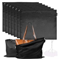 7 Pack Dust Bags for Handbags Storage Silk Cloth Bag With Drawstring Large St...