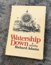 Watership Down - Richard Adams (1972, 1974, Hardcover) 2nd Edition, 2nd Printing