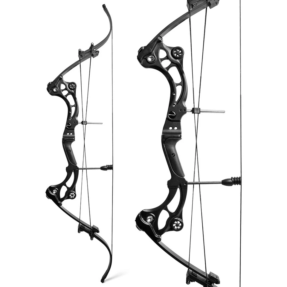 40-55lbs Recurve Bow Kit Hunting Fishing 320FPS Archery Adult Target Shooting - Image 4 of 4