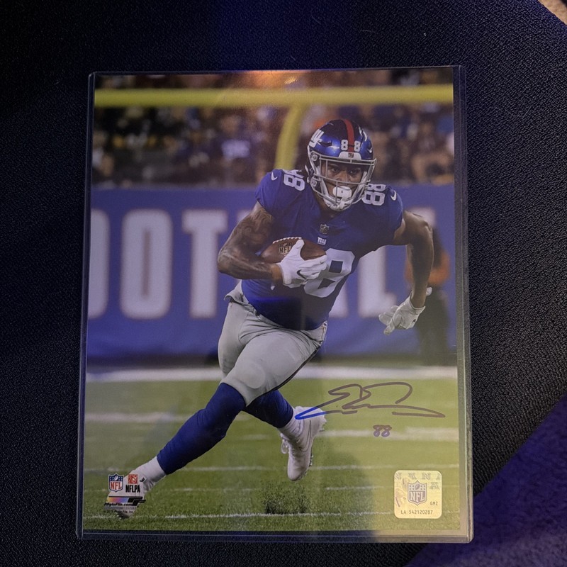 New York Giants Evan Engram 88 Authentic Signed Photo