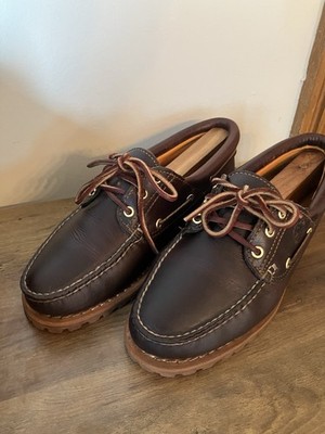 Timberland Three-Eye lug Boat Shoes 10M