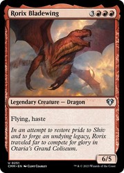 Rorix Bladewing #251 (Foil) Commander Masters CMM MTG