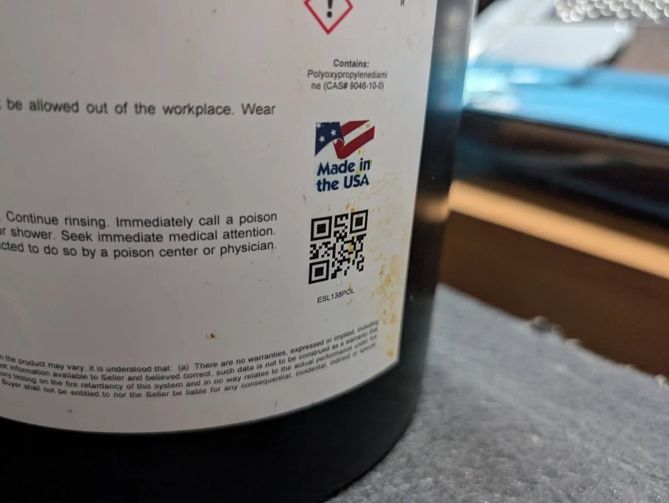 ISOTEC Polyurea RBC  Part A & B  2-Gallons Total Resin & Activator - Image 2 of 4