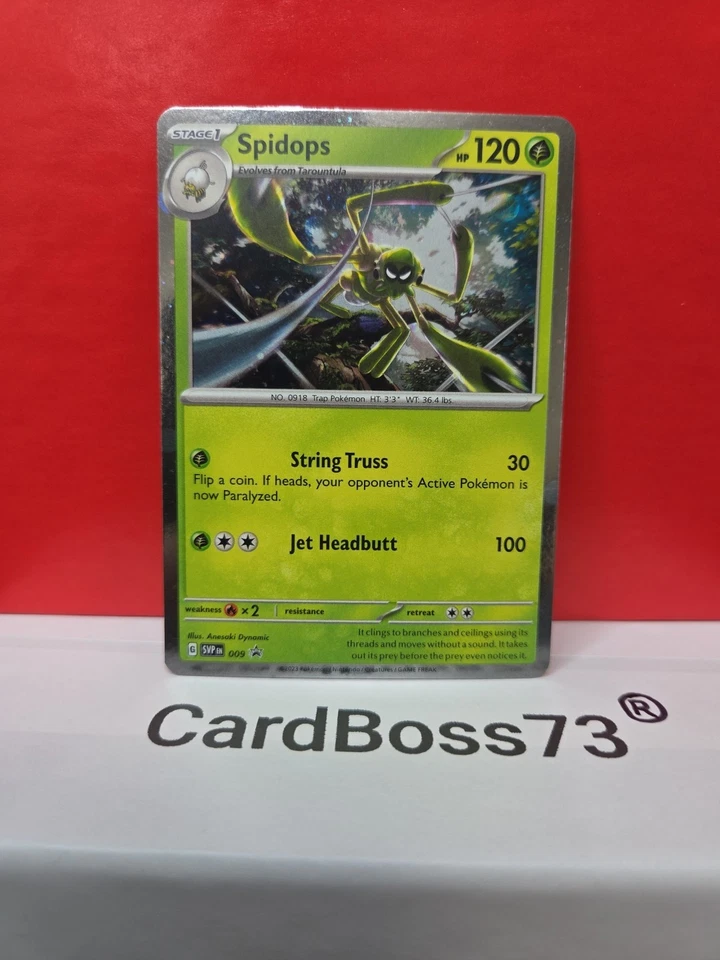 Spidops 009 Sv: Scarlet & Violet Promo Cards Holo - Image 4 of 4