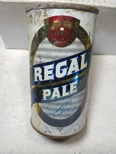 Regal Pale   beer   flat top beer can  ,  EMPTY