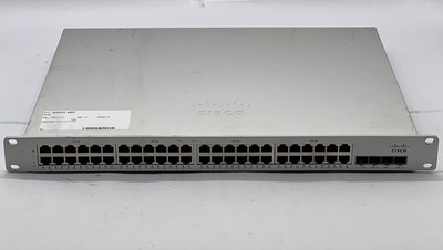 Cisco MS225-48LP 52 Ports Ethernet Switch with Power Cable