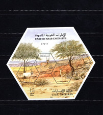 United Arab Emirates 850a Gazelles Animals 2006 XF MNH S/S LP