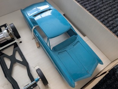 1963 COX GAS POWERED BUICK RIVIERA IN ORIGINAL WINDOW BOX - RARE