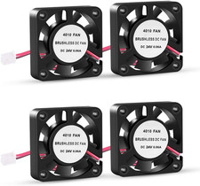 3D Printer Cooling Fan 40mm x 40mm x 10mm Blower Cooling Fan with 2 Pin Terminal