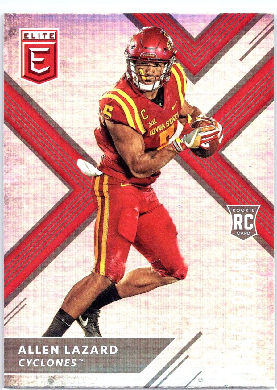 Allen Lazard Panini Elite Draft Picks Collegiate #130 Base
