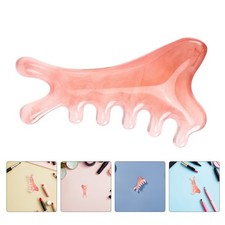 2 Pcs Scalp Meridian Massage Comb Manual Massager Guasha Tool for Body