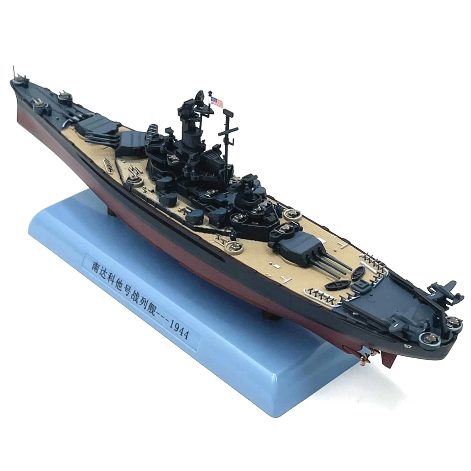 1/1000 Scale Diecast Alloy WWII USS South Dakota BB-57 Battleship Model Souvenir