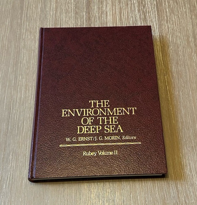 The Environment of The Deep Sea by W.G Ernst/J.G. Morin 1982 HC