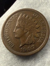 1907 INDIAN HEAD CENT - NICE COIN! - SHIPS FREE!