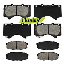 Front Rear Ceramic Brake Pads For 2007 - 2021 TOYOTA LAND CRUISER，SEQUOIA，TUNDRA