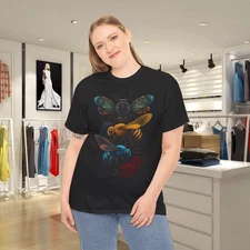 Colorful Three Bees T-Shirt