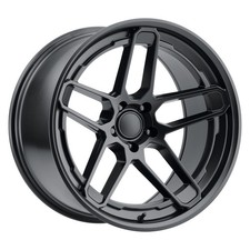 Voxx Replica D17 Wheels 20x11 -3 5x114.3 71.6 Black Rims Set Of 4
