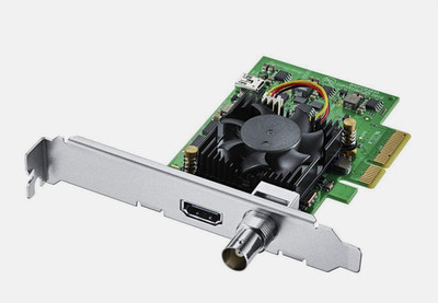 for DSLR Camera Blackmagic DeckLink Mini Recorder 4K PCIe Video Capture Card