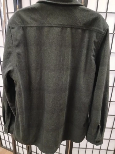 Rails Alder Shirt Jacket Men’s XL Plaid Shacket Evergreen Onyx EUC image 2