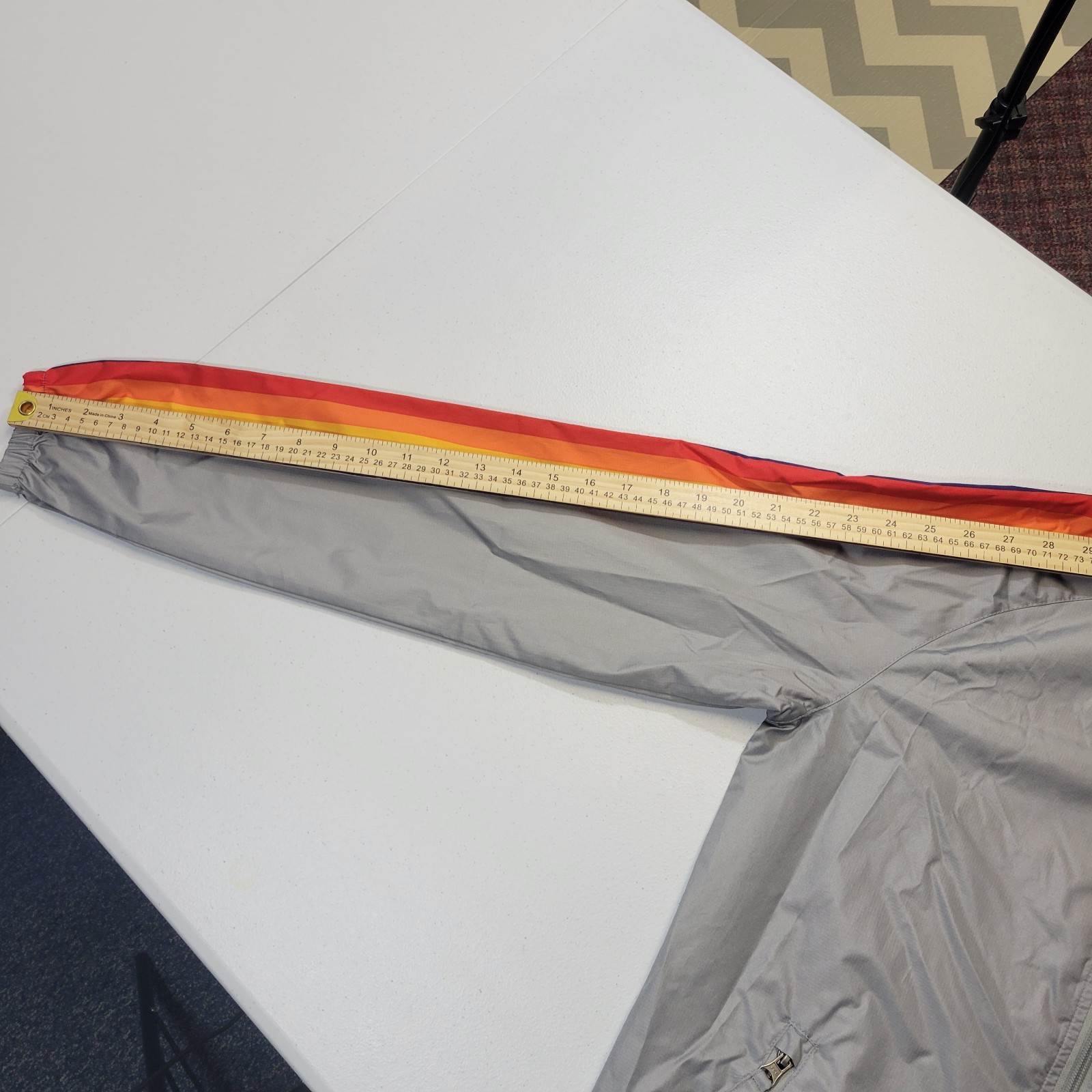 ALDI jacket Capsule Collection Gray Windbreaker s… - image 6