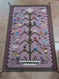 Navajo Tree of Life Rug | eBay