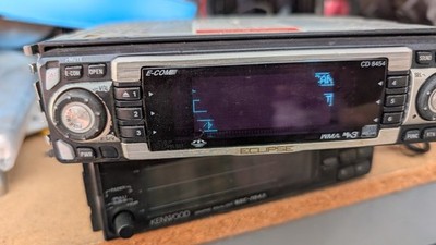 ECLIPSE CD8454 Dash Receiver CD Player - Fujitsu Ten - Old School