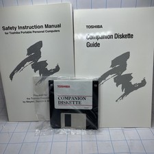 Toshiba companion diskette  and guide