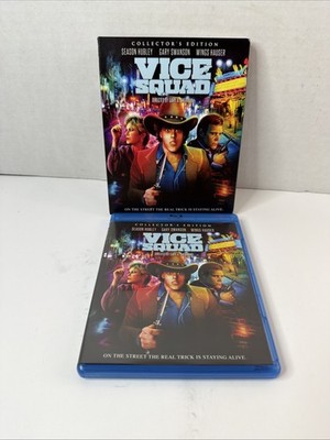Vice Squad (Scream Factory Collector's Ed. Blu 2019) OOP LA Rare Slip