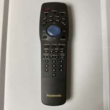 Panasonic EUR511170B TV Remote Control OEM Replacement Tested Working Black