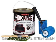HERCULINER Beschichtungsfarben Kit in schwarz 3,78 Liter