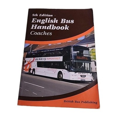 English Bus Handbook Coaches 5th Edition 2017 Paperback Book